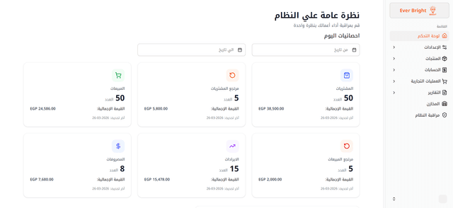 Ever-Bright ERP System